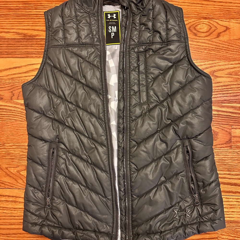 Under Armour Gray Quilted Vest